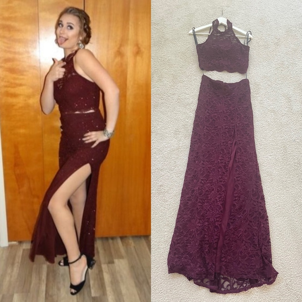B. Darlin Two Piece Formal Gown - 5/6